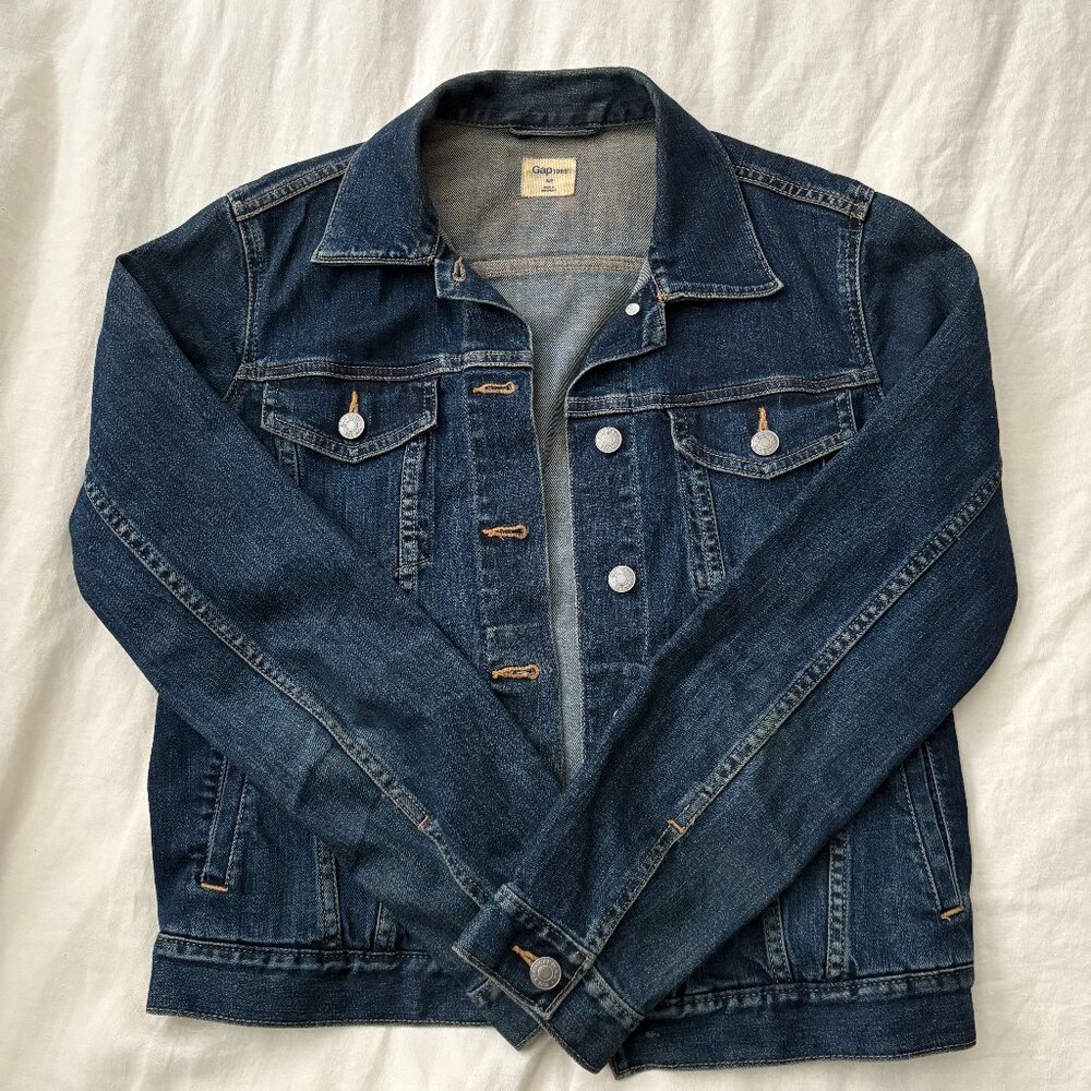 Retro Gap Dark Wash Jean Jacket